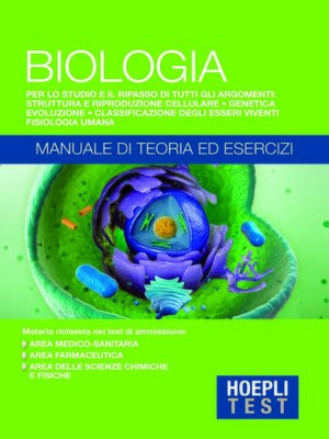 cover image of Biologia--Manuale di teoria ed esercizi